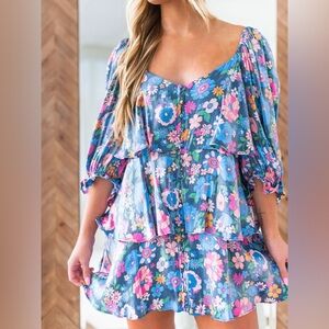 Storia Wishing For You Floral Dress